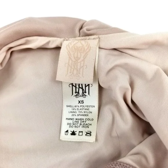 HAH | In A Ruch Monokini One Piece Swimsuit Beige - Picture 11 of 12